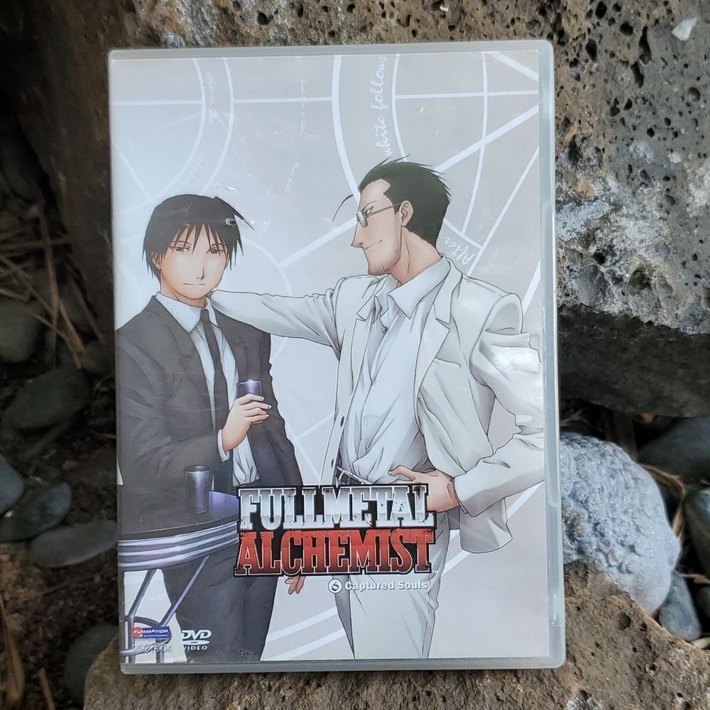 Fullmetal Alchemist Manga Vol. 6 Captured Souls 2004 DVD Book Trading Card